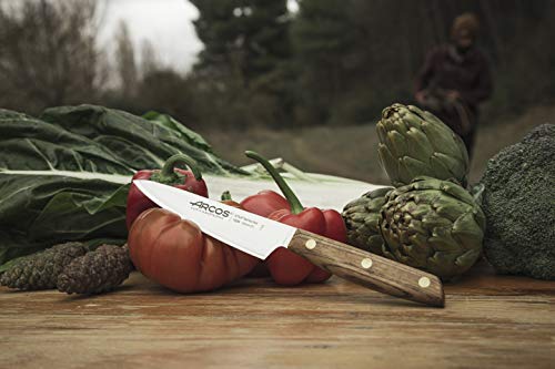 ארקוס סרייה נורדיקה - סכין שף - ניטרום נירוסטה - להב גודל 140 ממ | ידית עץ של Ovengkol של 5 אינץ ' FSC